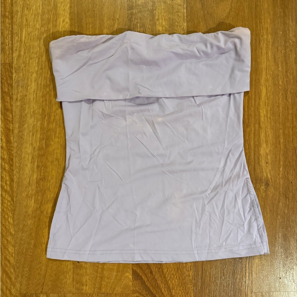 Princess Polly Strutter Strapless Top Purple
